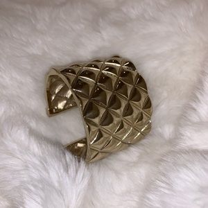 BCBGMaxAzria Gold Geometric Bracelet